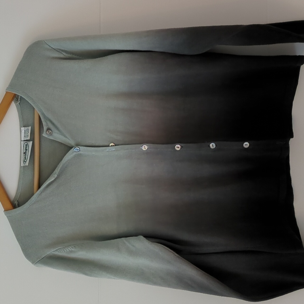 Patchington Ombre Button Down Normcore Career Off… - image 1